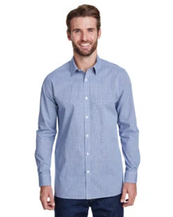 Men's Microcheck Gingham Long-Sleeve Cotton Shirt 13 Men's Microcheck Gingham Long-Sleeve Cotton Shirt -Jiffyshirts Sales Store 6b61698f7b6366