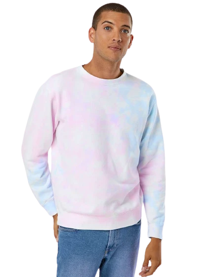 Unisex Midweight Tie-Dyed Sweatshirt 11 Unisex Midweight Tie-Dyed Sweatshirt - Image 9