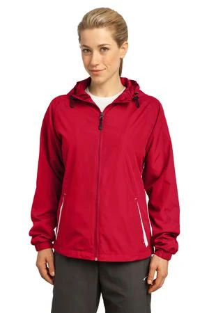 Ladies Colorblock Hooded Raglan Jacket 7 Ladies Colorblock Hooded Raglan Jacket - Image 5