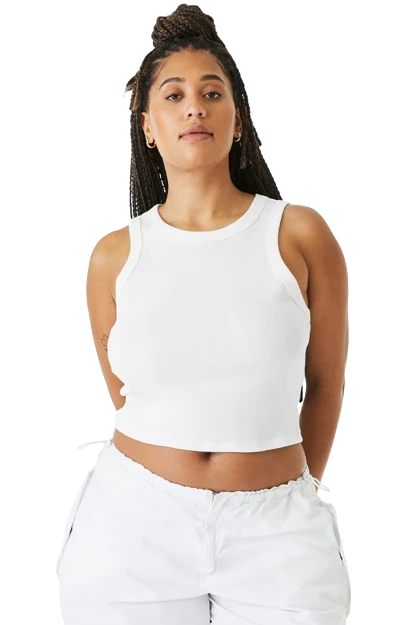 Ladies' Micro Ribbed Racerback Tank 6 Ladies' Micro Ribbed Racerback Tank - Image 4