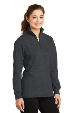 Ladies 1/4-Zip Sweatshirt 16 Ladies 1/4-Zip Sweatshirt -Jiffyshirts Sales Store 6c3d036b49487b