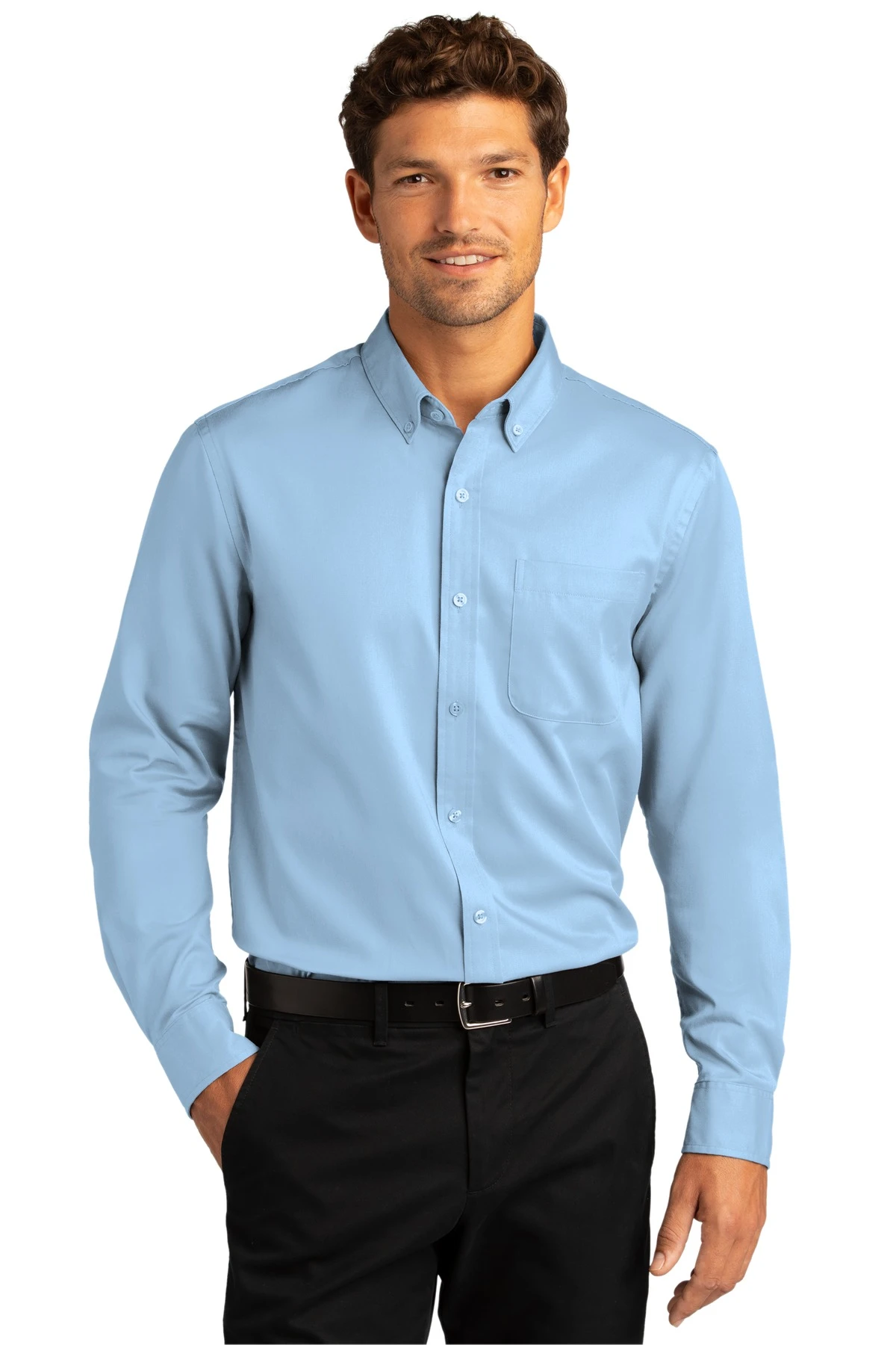 Long Sleeve SuperPro React™ Twill Shirt 15 Long Sleeve SuperPro React™ Twill Shirt - Image 13