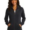 Ladies Slub Fleece Full-Zip Jacket
