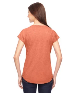 Anvil Ladies' Triblend V-Neck T-Shirt -Jiffyshirts Sales Store 6d4e9a18855196
