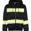 Enhanced Visibility Full-Zip Hooded Sweatshirt -Jiffyshirts Sales Store 6db2df2fb2e7a5