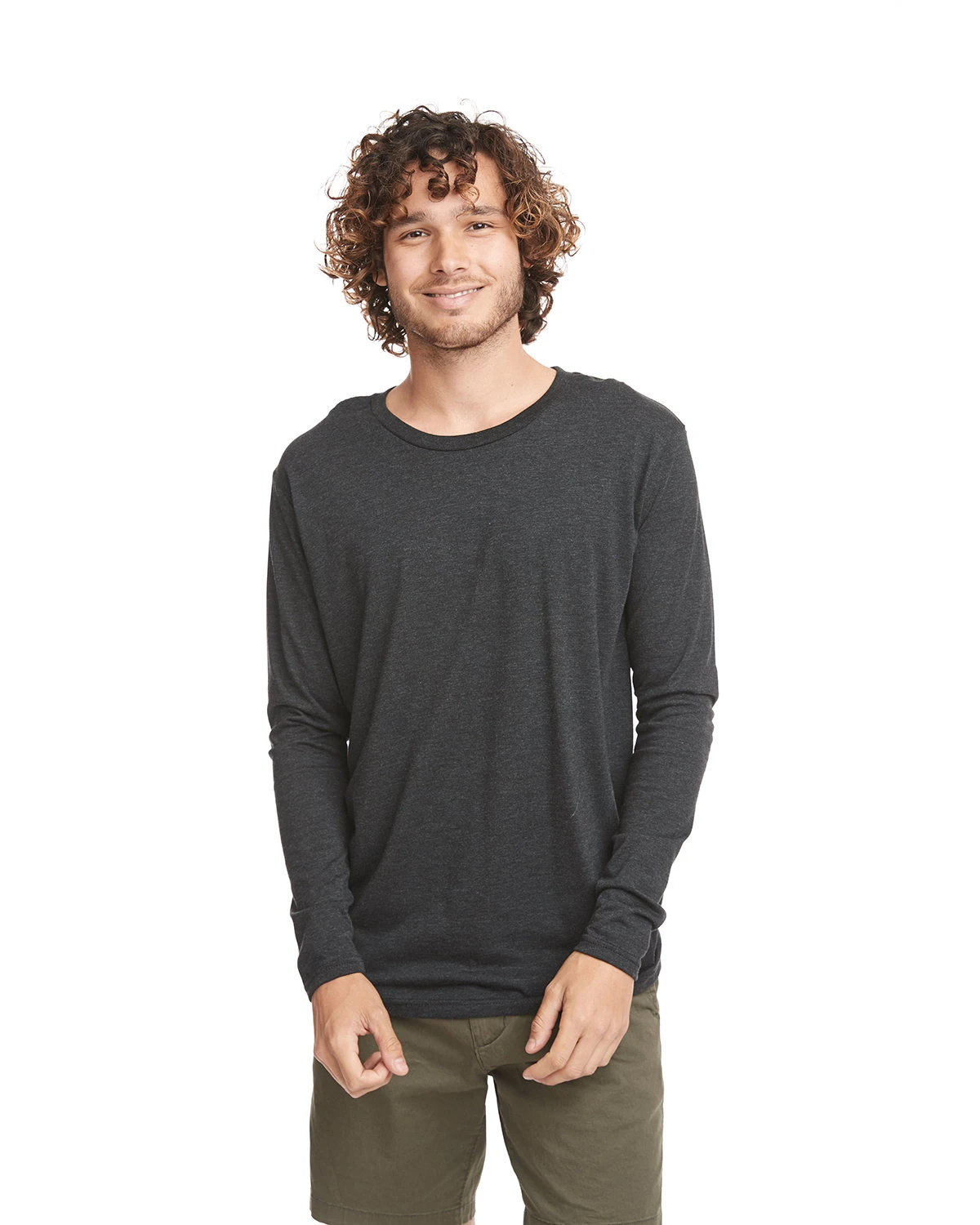 Next Level Men's Triblend Long-Sleeve Crew 8 Next Level Men's Triblend Long-Sleeve Crew - Image 6