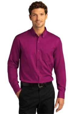 Long Sleeve SuperPro React™ Twill Shirt 29 Long Sleeve SuperPro React™ Twill Shirt -Jiffyshirts Sales Store 6dbec03b4822c3