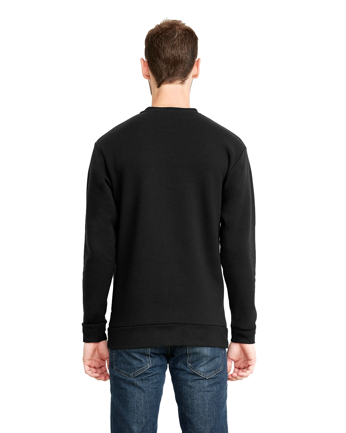 Next Level Unisex Long-Sleeve Crew With Pocket 5 Next Level Unisex Long-Sleeve Crew With Pocket - Image 3