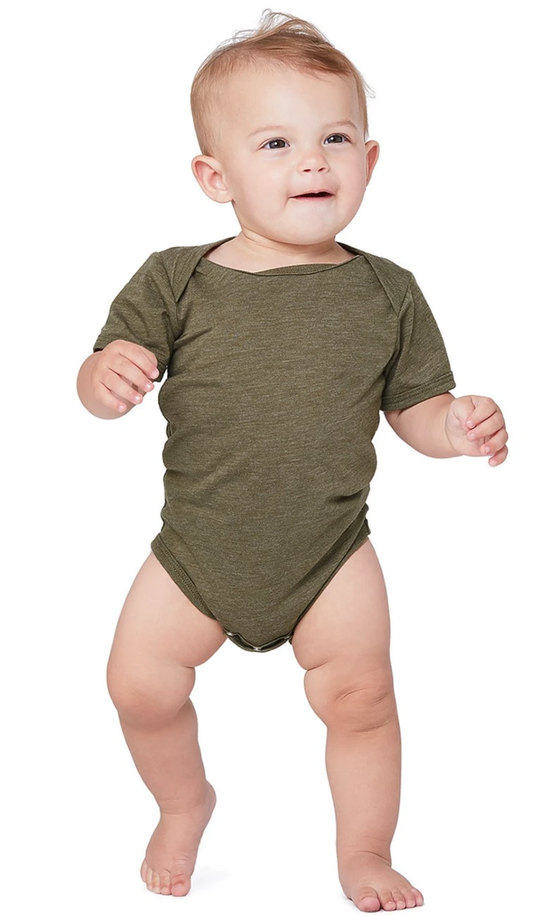 Infant Triblend Short-Sleeve One-Piece 3 Infant Triblend Short-Sleeve One-Piece