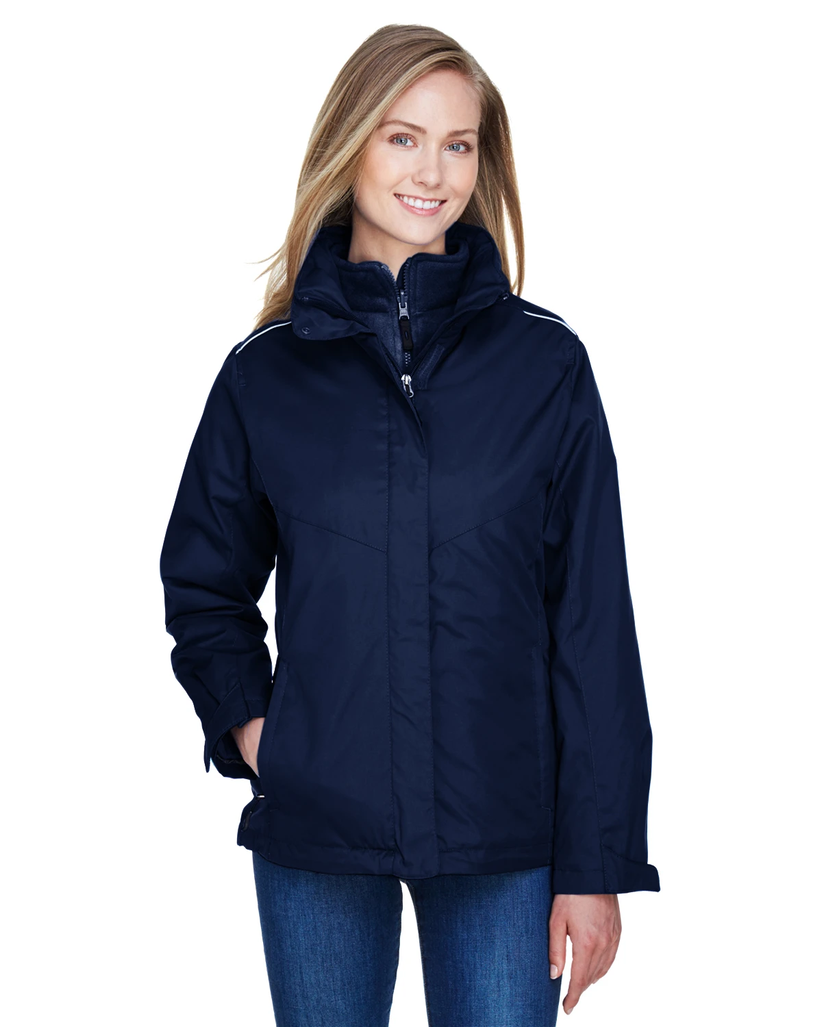 Ladies' Region 3-in-1 Jacket With Fleece Liner 9 Ladies' Region 3-in-1 Jacket With Fleece Liner - Image 7