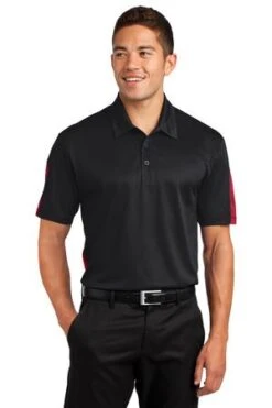 Men's PosiCharge Active Textured Colorblock Polo 18 Men's PosiCharge Active Textured Colorblock Polo -Jiffyshirts Sales Store 6e9ec23ddceea7