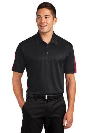 Men's PosiCharge Active Textured Colorblock Polo 9 Men's PosiCharge Active Textured Colorblock Polo - Image 7