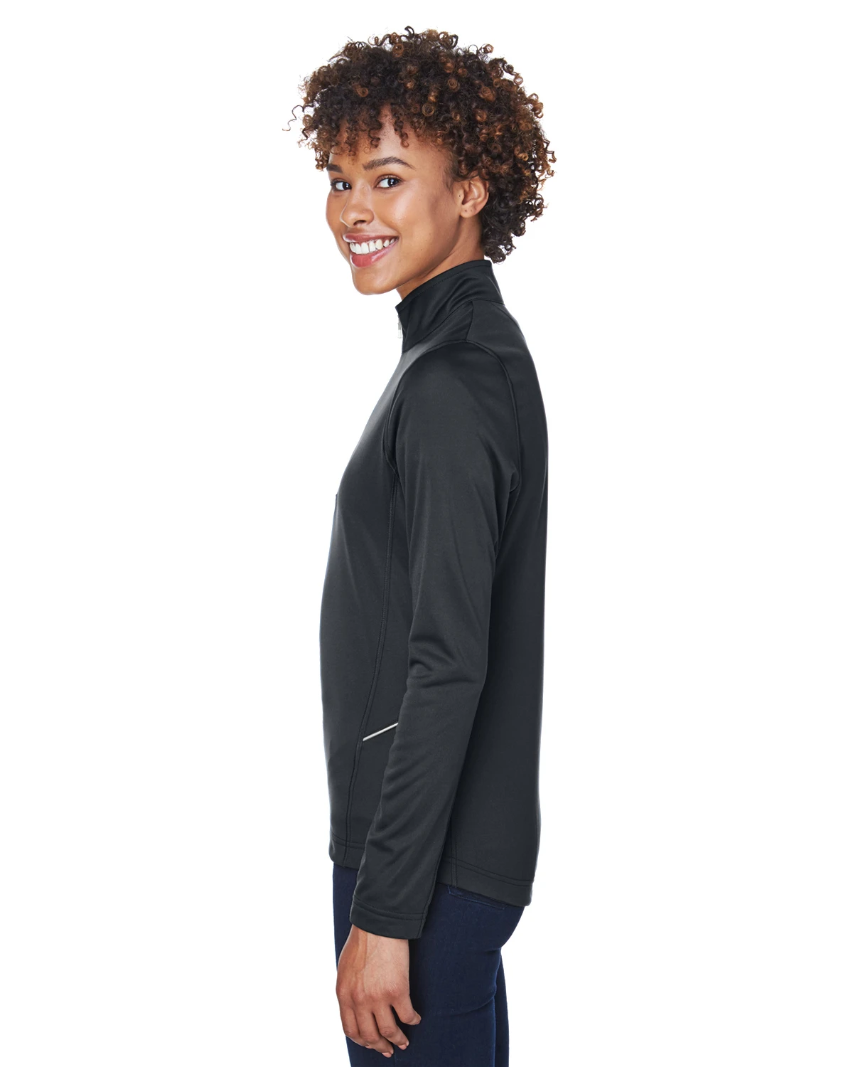 Ladies' Cool & Dry Sport Quarter-Zip Pullover 4 Ladies' Cool & Dry Sport Quarter-Zip Pullover - Image 2