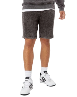 Mens Mineral Wash Fleece Short