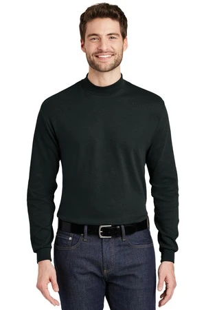 Interlock Knit Mock Turtleneck 3 Interlock Knit Mock Turtleneck