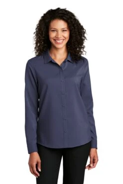 Ladies Long Sleeve Performance Staff Shirt 23 Ladies Long Sleeve Performance Staff Shirt -Jiffyshirts Sales Store 7015e5706ba7bc