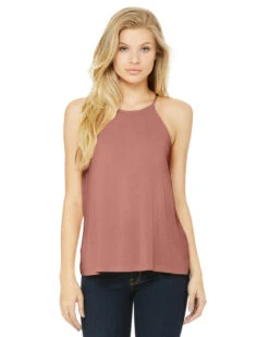 Ladies' Flowy High Neck Tank 18 Ladies' Flowy High Neck Tank -Jiffyshirts Sales Store 70328b1790ee8a