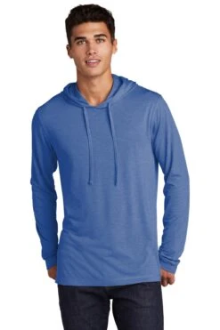 Unisex PosiCharge Tri-Blend Wicking Long Sleeve Hoodie -Jiffyshirts Sales Store 7083a6b40d0e69