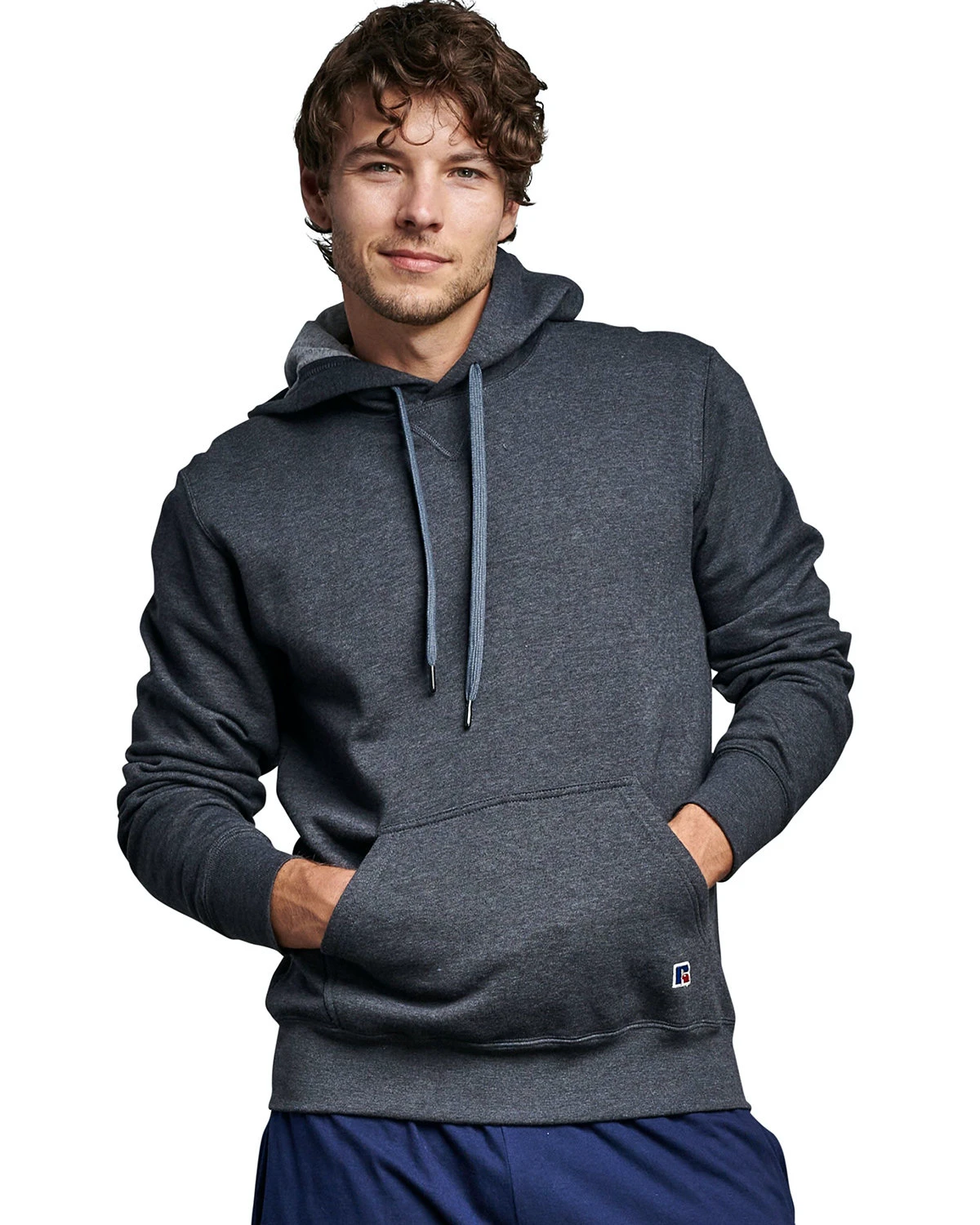 Russell Athletic Cotton Rich Fleece Hooded Sweatshirt 9 Russell Athletic Cotton Rich Fleece Hooded Sweatshirt - Image 7
