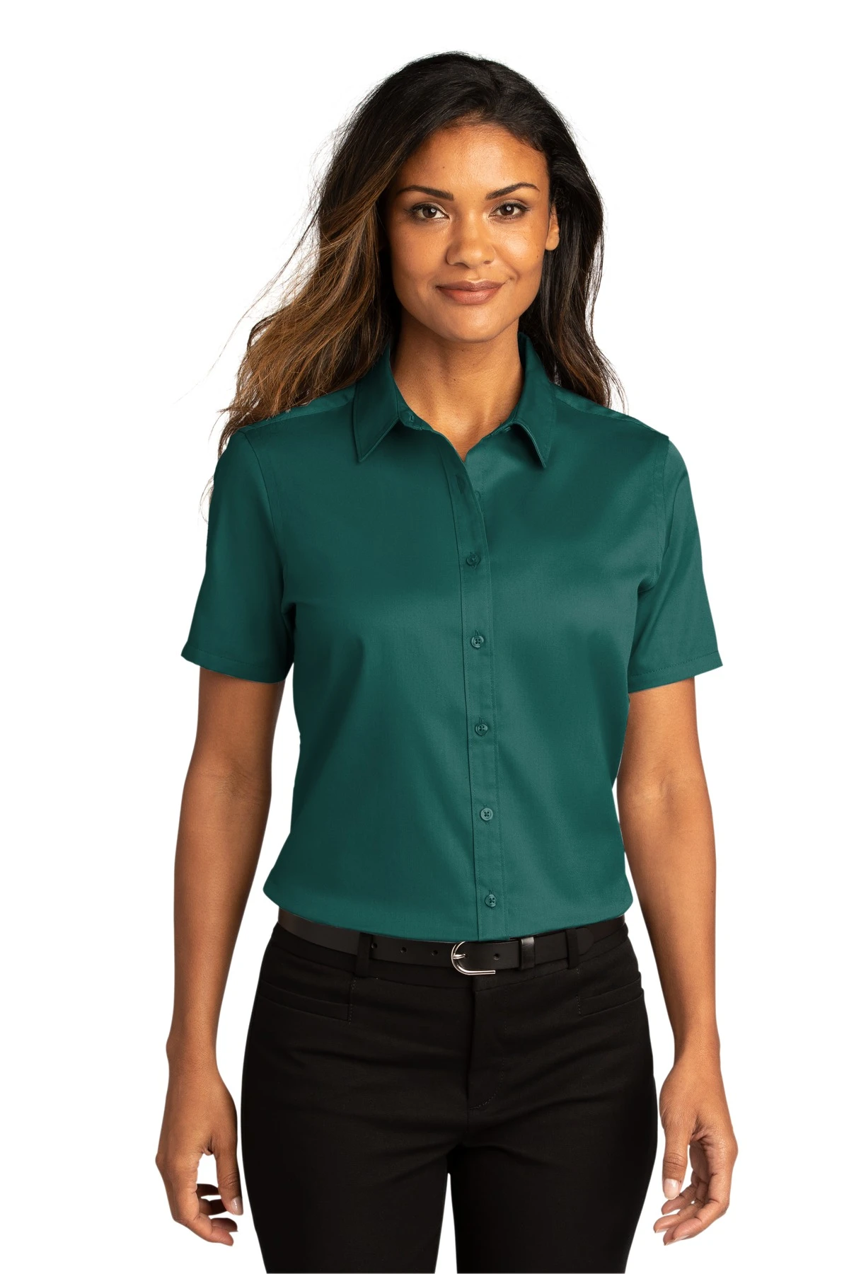 Ladies Short Sleeve SuperPro React ™ Twill Shirt 14 Ladies Short Sleeve SuperPro React ™ Twill Shirt - Image 12