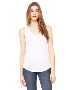 Ladies' Flowy V-Neck Tank 22 Ladies' Flowy V-Neck Tank -Jiffyshirts Sales Store 7103fc6e698d22