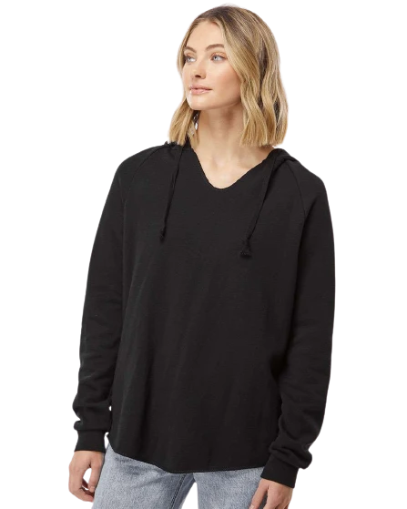 Women’s Lightweight California Wave Wash Hooded Sweatshirt 9 Women’s Lightweight California Wave Wash Hooded Sweatshirt - Image 7