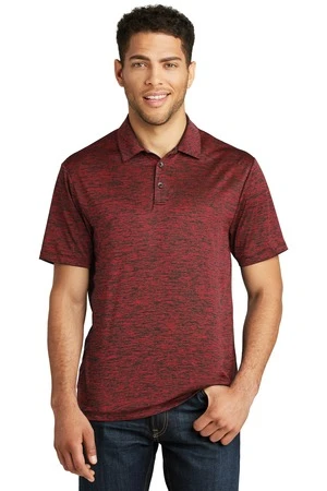 Men's PosiCharge Electric Heather Polo 9 Men's PosiCharge Electric Heather Polo - Image 7