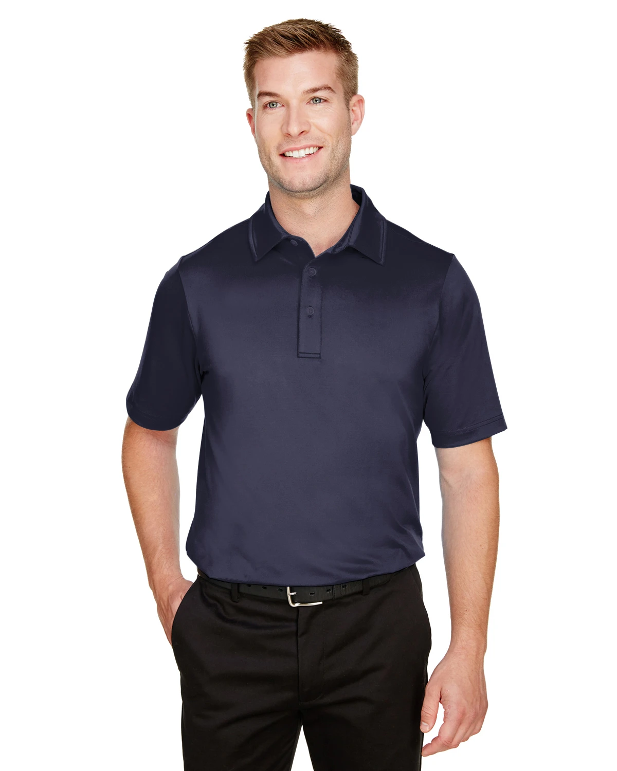 CrownLux Performance™ Men's Range Flex Polo 10 CrownLux Performance™ Men's Range Flex Polo - Image 8