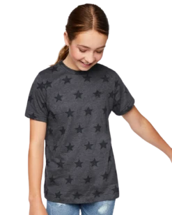 Youth Unisex Five Star Tee -Jiffyshirts Sales Store 71b3c7eede5c02