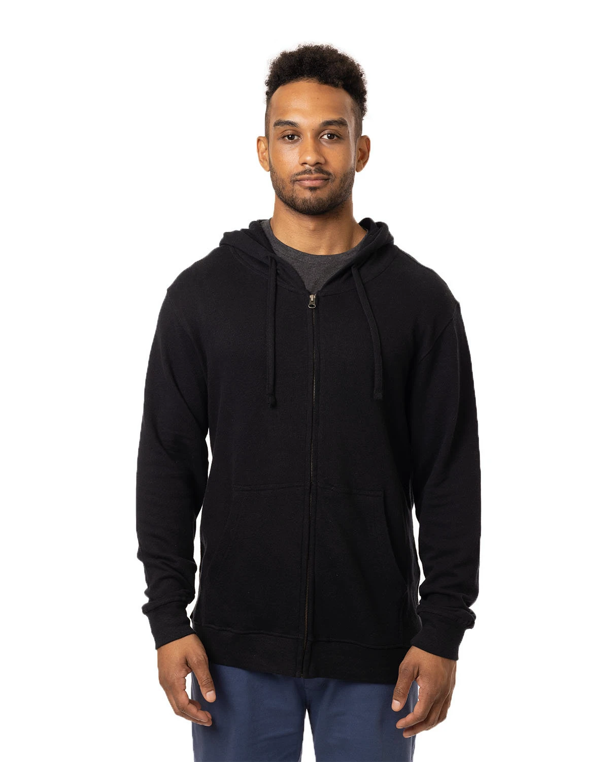 Unisex Hemp Hero Full-Zip Hooded Sweatshirt 3 Unisex Hemp Hero Full-Zip Hooded Sweatshirt