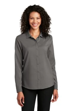 Ladies Long Sleeve Performance Staff Shirt 19 Ladies Long Sleeve Performance Staff Shirt -Jiffyshirts Sales Store 72d3969dc9f4cd