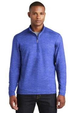 Sport-Wick Stretch Reflective Heather 1/2-Zip Pullover -Jiffyshirts Sales Store 73388ce04f0031