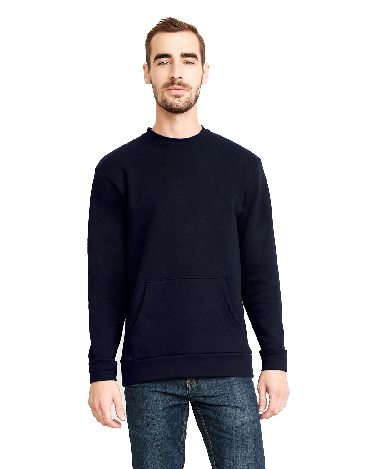 Next Level Unisex Long-Sleeve Crew With Pocket 11 Next Level Unisex Long-Sleeve Crew With Pocket - Image 9