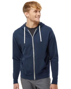 Unisex Heathered French Terry Full-Zip Hooded Sweatshirt 24 Unisex Heathered French Terry Full-Zip Hooded Sweatshirt -Jiffyshirts Sales Store 7363174e64e37a