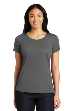 Ladies PosiCharge Competitor Cotton Touch Scoop Neck Tee 8 Ladies PosiCharge Competitor Cotton Touch Scoop Neck Tee - Image 6