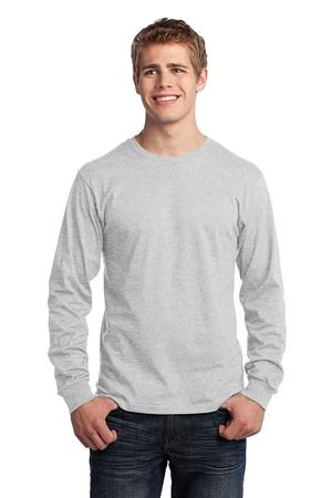 Unisex Long Sleeve Core Cotton Tee 8 Unisex Long Sleeve Core Cotton Tee - Image 6