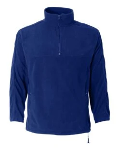 Unisex Microfleece Quarter-Zip Pullover -Jiffyshirts Sales Store 74dfb9a0f2f68d