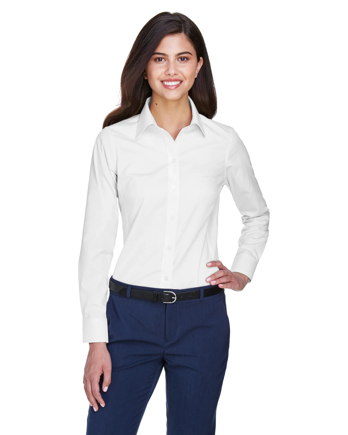 Ladies' Crown Woven Collection™ Solid Oxford 3 Ladies' Crown Woven Collection™ Solid Oxford