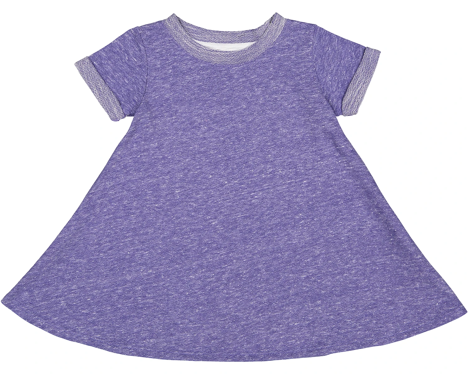 Toddler Harborside Melange French Terry Twirl Dress 6 Toddler Harborside Melange French Terry Twirl Dress - Image 4