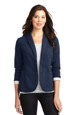 Ladies Fleece Blazer -Jiffyshirts Sales Store 7681a4e01f7a20