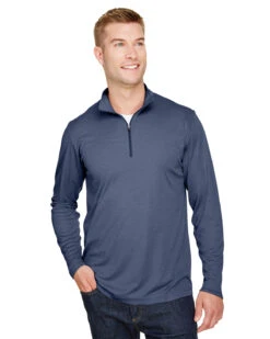 Men's Zone Sonic Heather Performance Quarter-Zip 21 Men's Zone Sonic Heather Performance Quarter-Zip -Jiffyshirts Sales Store 769ec24806d85c