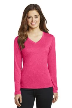Ladies Long Sleeve Heather Contender V-Neck Tee 18 Ladies Long Sleeve Heather Contender V-Neck Tee -Jiffyshirts Sales Store 76e0699e8a033c
