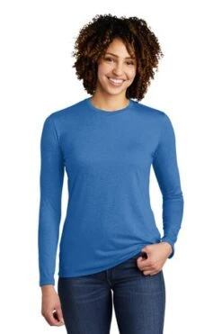 Women's Tri-Blend Long Sleeve Tee 25 Women's Tri-Blend Long Sleeve Tee -Jiffyshirts Sales Store 76fd653645c1de