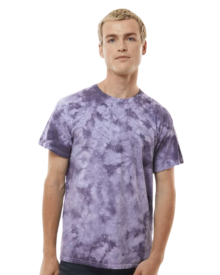 Unisex Crystal Tie Dye T-Shirt 21 Unisex Crystal Tie Dye T-Shirt - Image 19