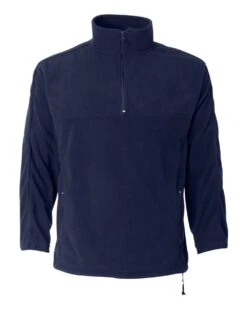 Unisex Microfleece Quarter-Zip Pullover -Jiffyshirts Sales Store 775a53a5ad3a6f