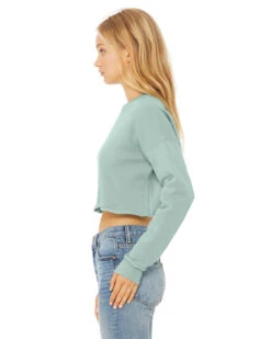 Ladies' Cropped Fleece Crew 13 Ladies' Cropped Fleece Crew -Jiffyshirts Sales Store 7792529cddf767