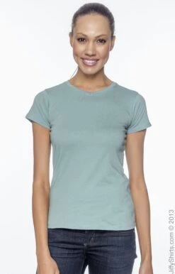 Ladies' 4.4 Oz., 100% Organic Cotton Classic Short-Sleeve T-Shirt 22 Ladies' 4.4 Oz., 100% Organic Cotton Classic Short-Sleeve T-Shirt -Jiffyshirts Sales Store 78250DCE06A562