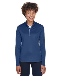 Ladies' Cool & Dry Sport Quarter-Zip Pullover 18 Ladies' Cool & Dry Sport Quarter-Zip Pullover -Jiffyshirts Sales Store 784e57f187cec3