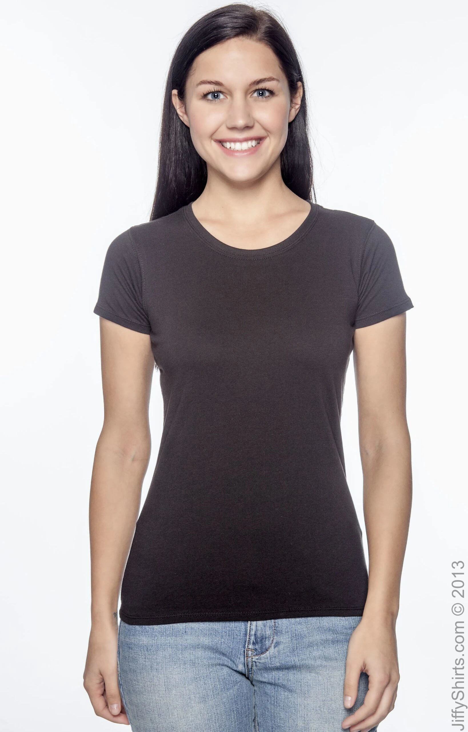 Ladies' 4.4 Oz., 100% Organic Cotton Classic Short-Sleeve T-Shirt 8 Ladies' 4.4 Oz., 100% Organic Cotton Classic Short-Sleeve T-Shirt - Image 6