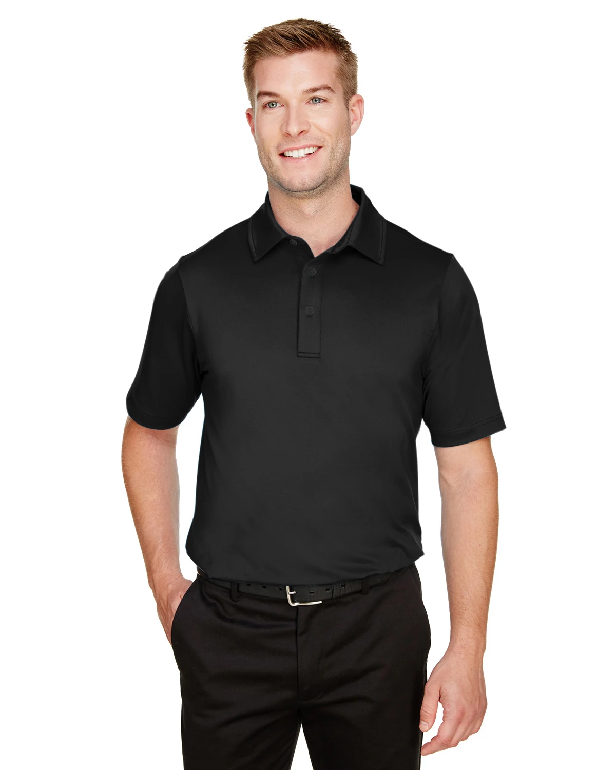 CrownLux Performance™ Men's Range Flex Polo 3 CrownLux Performance™ Men's Range Flex Polo